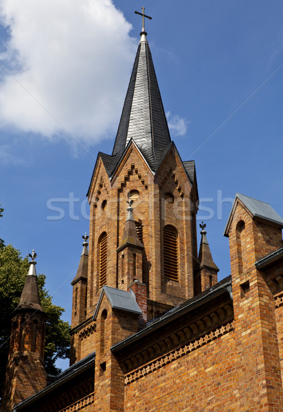 Evangelische Kirche in Linz, Germany Stock photo © chrisdorney