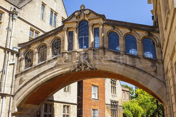 Híd Oxford kilátás város Anglia építészet Stock fotó © chrisdorney