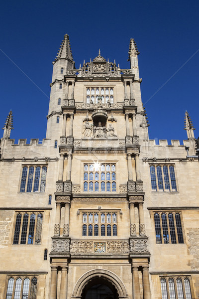 Foto stock: Biblioteca · oxford · torre · cinco · habitação · inglaterra