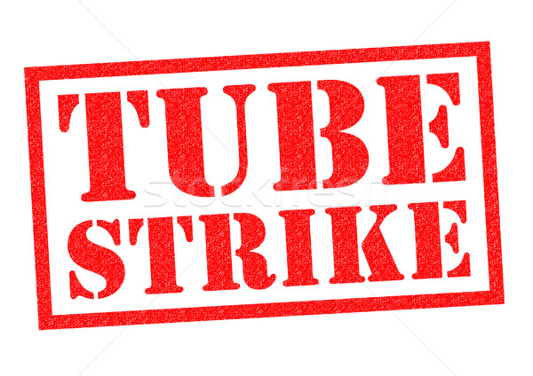 Tubo huelga rojo blanco negocios Foto stock © chrisdorney