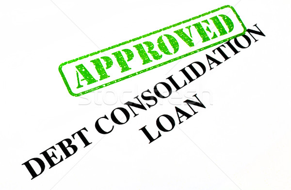 Approved Debt Consolidation Loan Stock photo © chrisdorney