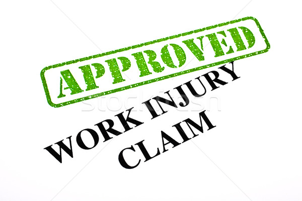 Stock photo: Work Injury Claim APPROVED