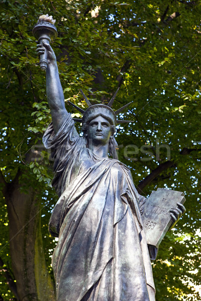 Stock photo: Statue of Liberty Sculpture in Jardin du Luxembourg in Paris