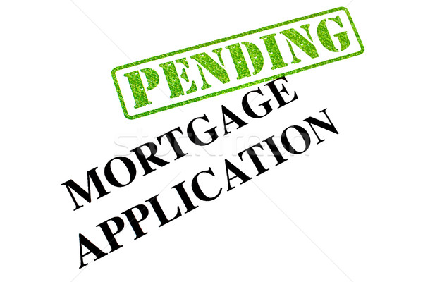 Mortgage Application PENDING Stock photo © chrisdorney