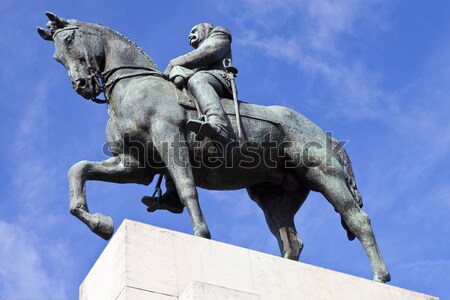 Marshal Ferdinand Foch Statue in Paris Stock photo © chrisdorney