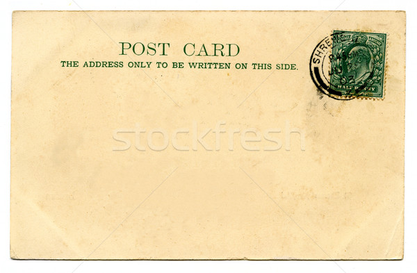 Vintage post tarjeta postal textura viaje Foto stock © chrisdorney