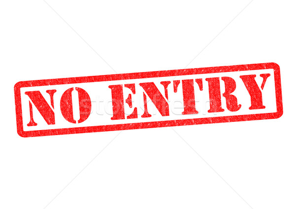 NO ENTRY Stock photo © chrisdorney