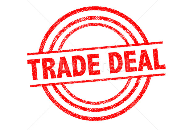 TRADE DEAL Rubber Stamp Stock photo © chrisdorney