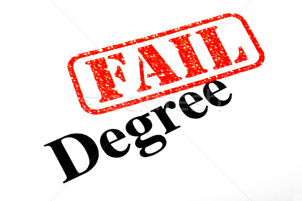 Failed University Degree Stock photo © chrisdorney