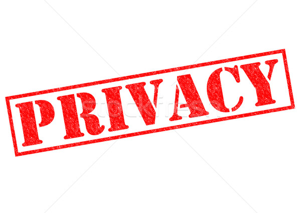 PRIVACY Stock photo © chrisdorney