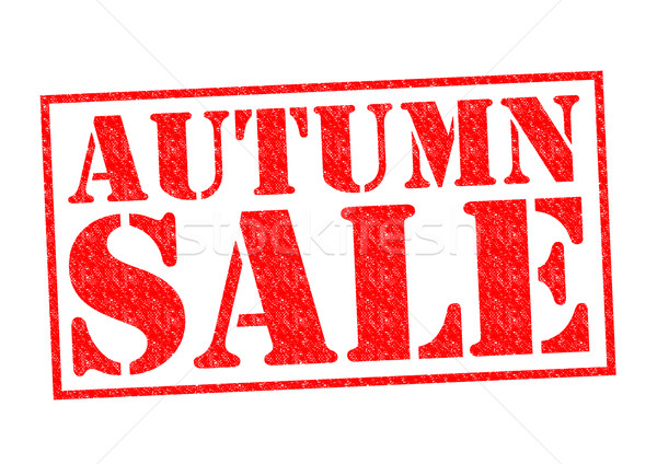 AUTUMN SALE Stock photo © chrisdorney