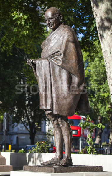 Mahatma Gandhi Statue in London Stock photo © chrisdorney