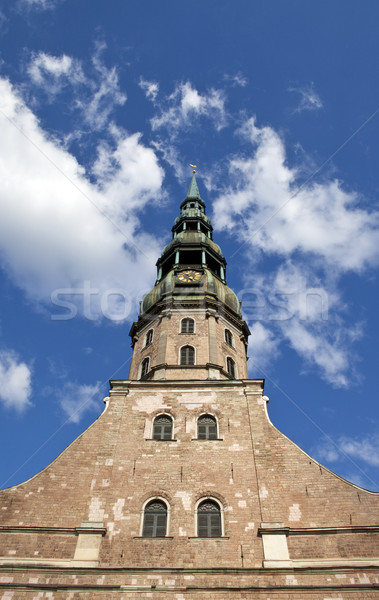 St. Peter's Church in Riga Stock photo © chrisdorney
