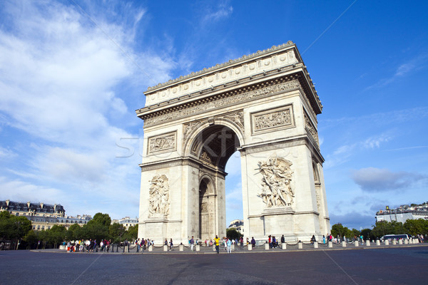 Arc de Triomphe in Paris Stock photo © chrisdorney