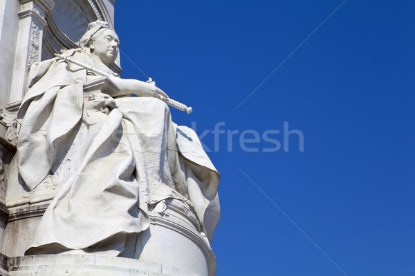 London Stadt Krone Statue Europa england Stock foto © chrisdorney