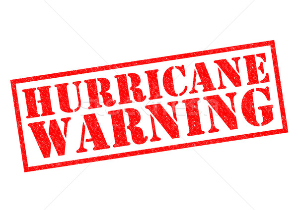 HURRICANE WARNING Stock photo © chrisdorney