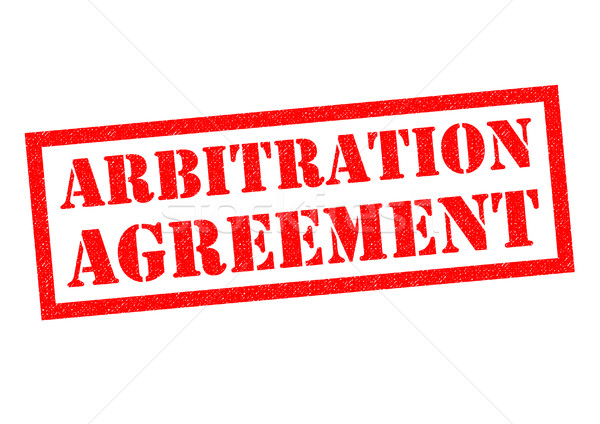 ARBITRATION AGREEMENT Stock photo © chrisdorney