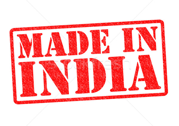 Stock photo: MADE IN INDIA