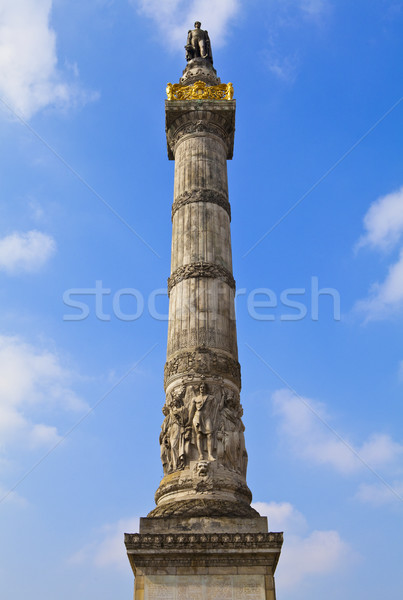 Congres kolom Brussel België standbeeld Europa Stockfoto © chrisdorney