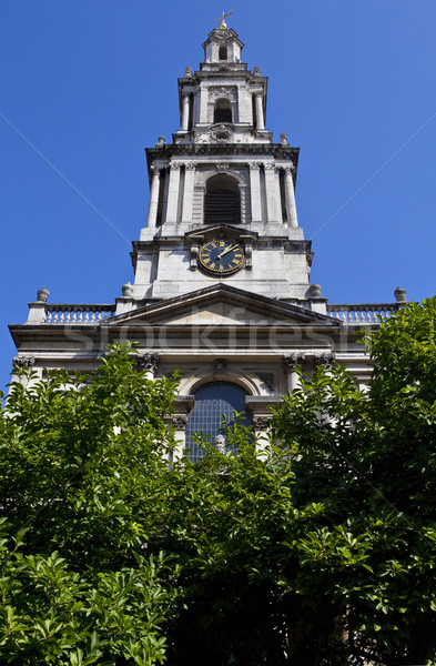 Stock photo: St Mary le Strand in London