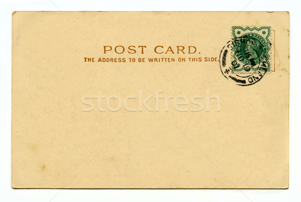 Vintage carte postale fond Voyage écrit lettre [[stock_photo]] © chrisdorney