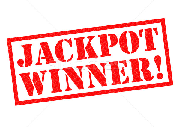 [[stock_photo]]: Jackpot · gagnant · rouge · blanche · piscine