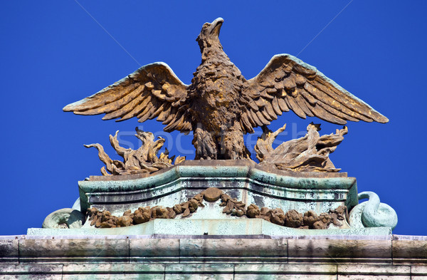 Stock photo: Sculpture on a Guildhall in Grand Place, Brussels