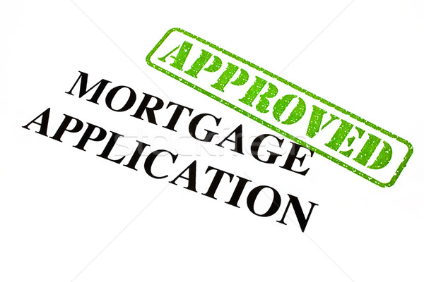 Mortgage Application APPROVED Stock photo © chrisdorney