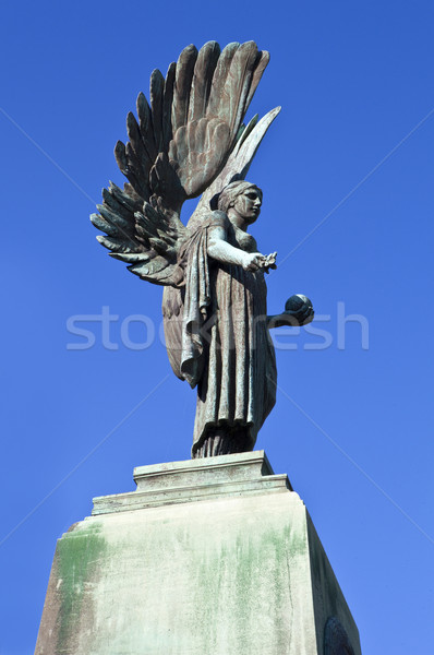 Anioł posąg parada ogrody kąpieli podróży Zdjęcia stock © chrisdorney