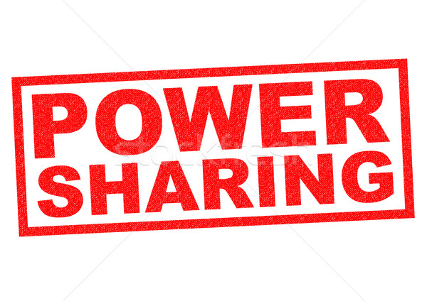 POWER SHARING Stock photo © chrisdorney