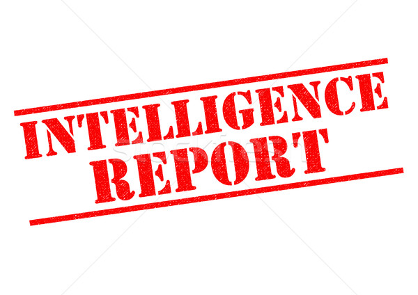 Intelligencia jelentés piros pecsét fehér törvény Stock fotó © chrisdorney