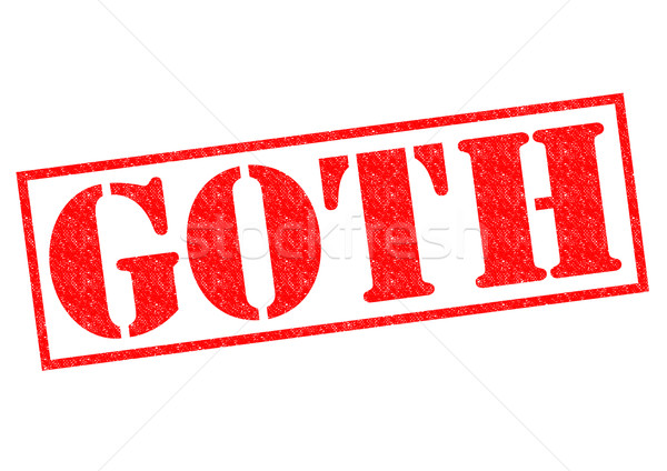 GOTH Rubber Stamp Stock photo © chrisdorney