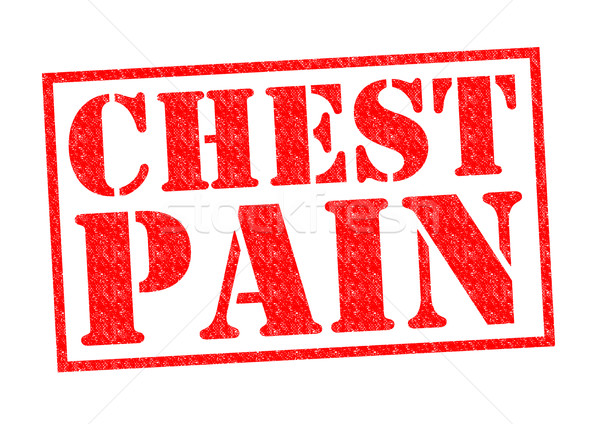 Stock photo: CHEST PAIN