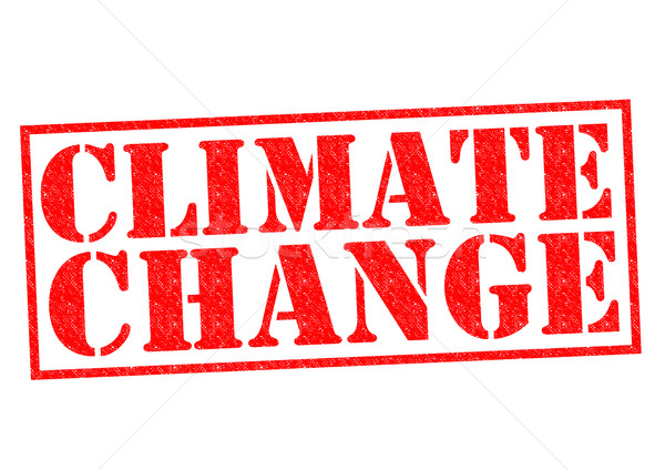 Iklim değişikliği kırmızı beyaz yeşil enerji Stok fotoğraf © chrisdorney