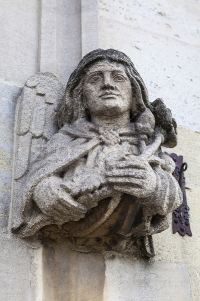 Magdalen College Sculpture in Oxford Stock photo © chrisdorney