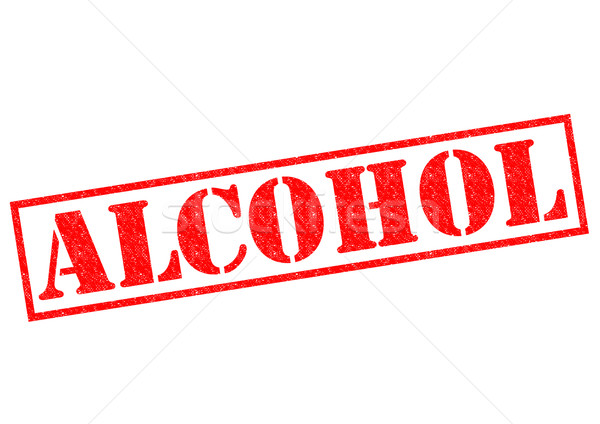 Alkoholu czerwony biały napojów przycisk Zdjęcia stock © chrisdorney