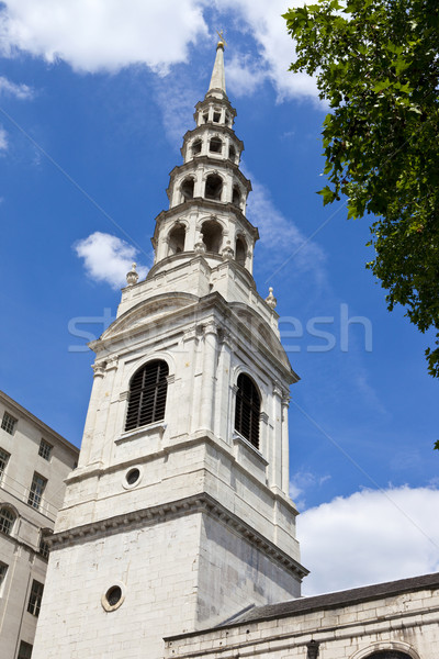 St. Bride's Church in London Stock photo © chrisdorney