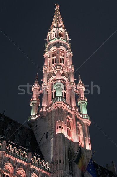 Torre Bruselas ciudad sala Bélgica hotel Foto stock © chrisdorney