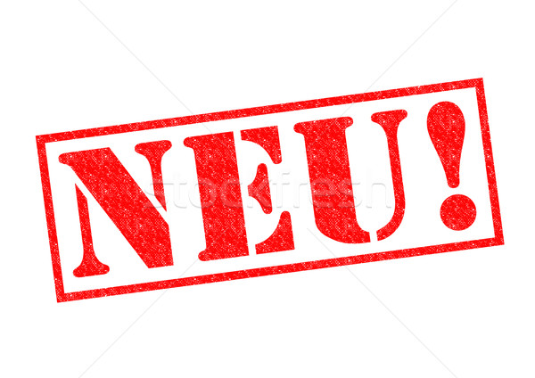NEU! Rubber Stamp Stock photo © chrisdorney