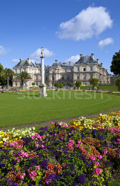 Luxembourg Palace in Jardin du Luxembourg in Paris Stock photo © chrisdorney