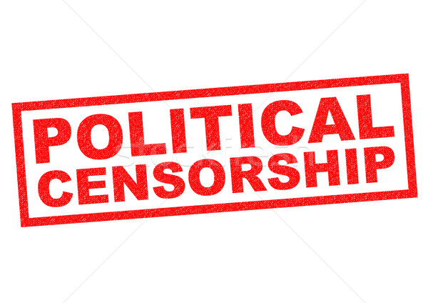 Politico censura rosso bianco internet Foto d'archivio © chrisdorney