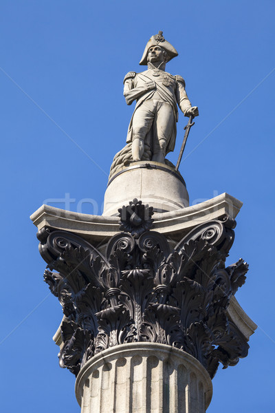 Admiral Nelson Statue on Nelson's Column in London Stock photo © chrisdorney