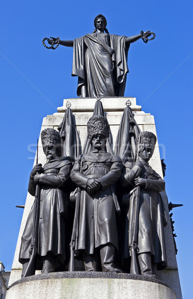 Stock foto: Krieg · London · Stadt · Frieden · Statue · Europa
