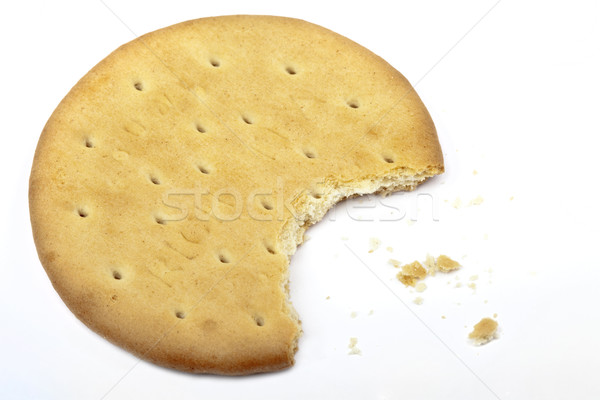 Half Eaten Biscuit Stock photo © chrisdorney