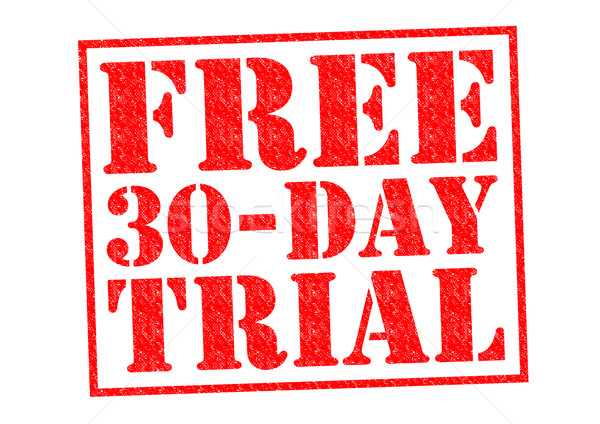 FREE 30 DAY TRIAL Stock photo © chrisdorney