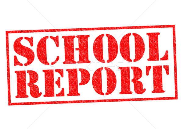 Stock photo: SCHOOL REPORT