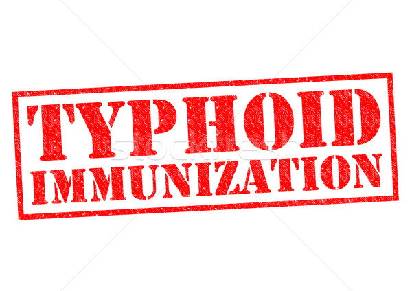 TYPHOID IMMUNIZATION Stock photo © chrisdorney