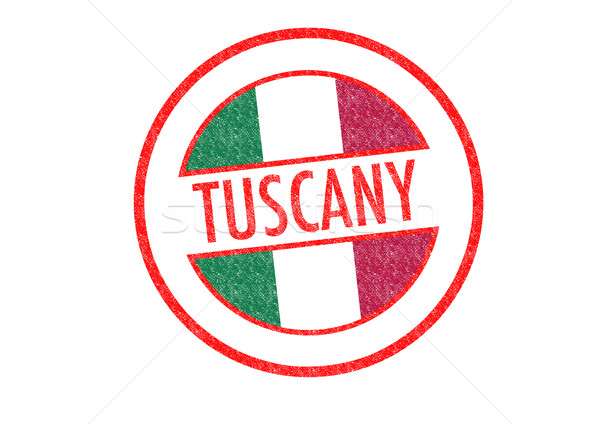 Toscana bianco vacanze pulsante passaporto Foto d'archivio © chrisdorney