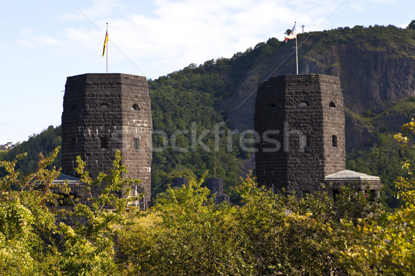 Remains of the Ludendorff Bridge in Remagen Stock photo © chrisdorney