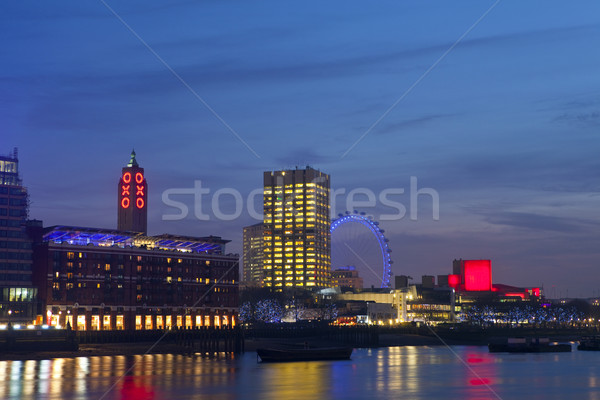 View of the River Thames Stock photo © chrisdorney